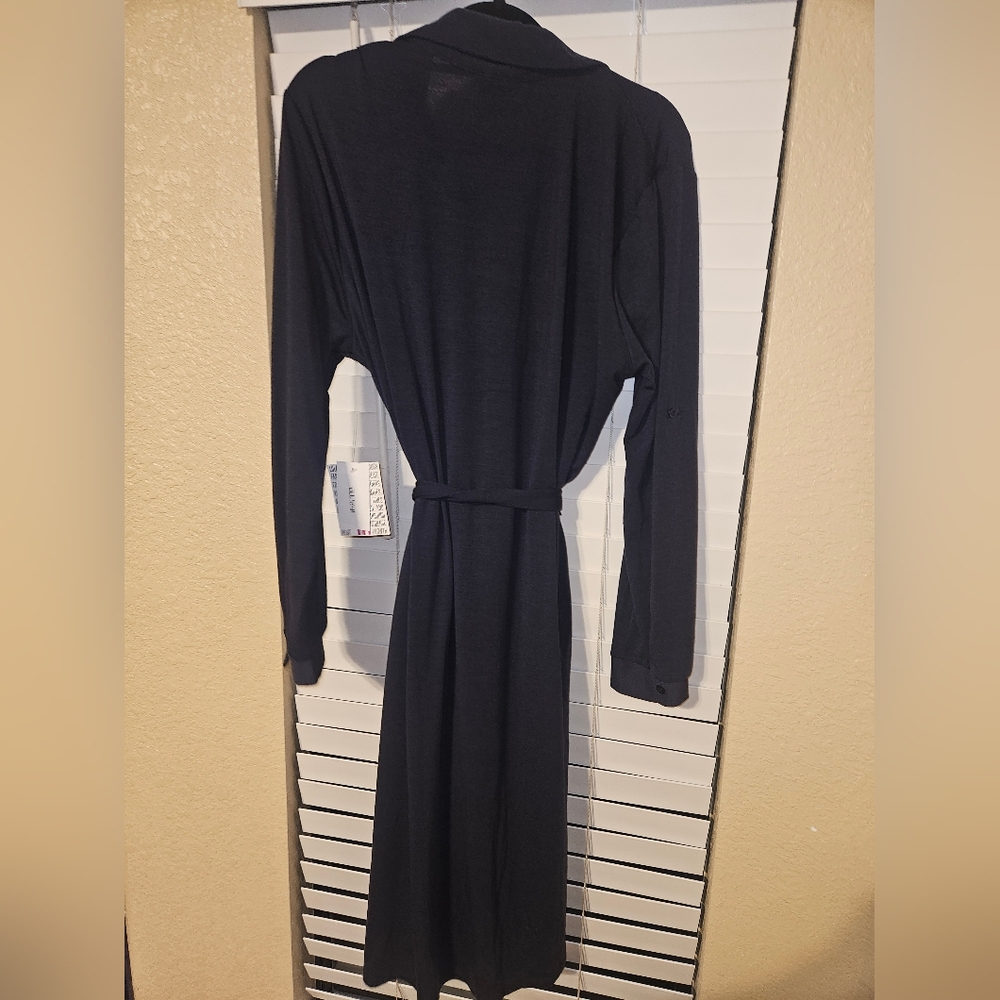 NWT LulaRoe Navy blue Ellie dress szM - Picture 2 of 8